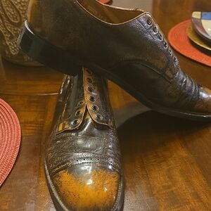 Vintage Leather Oxford Shoes